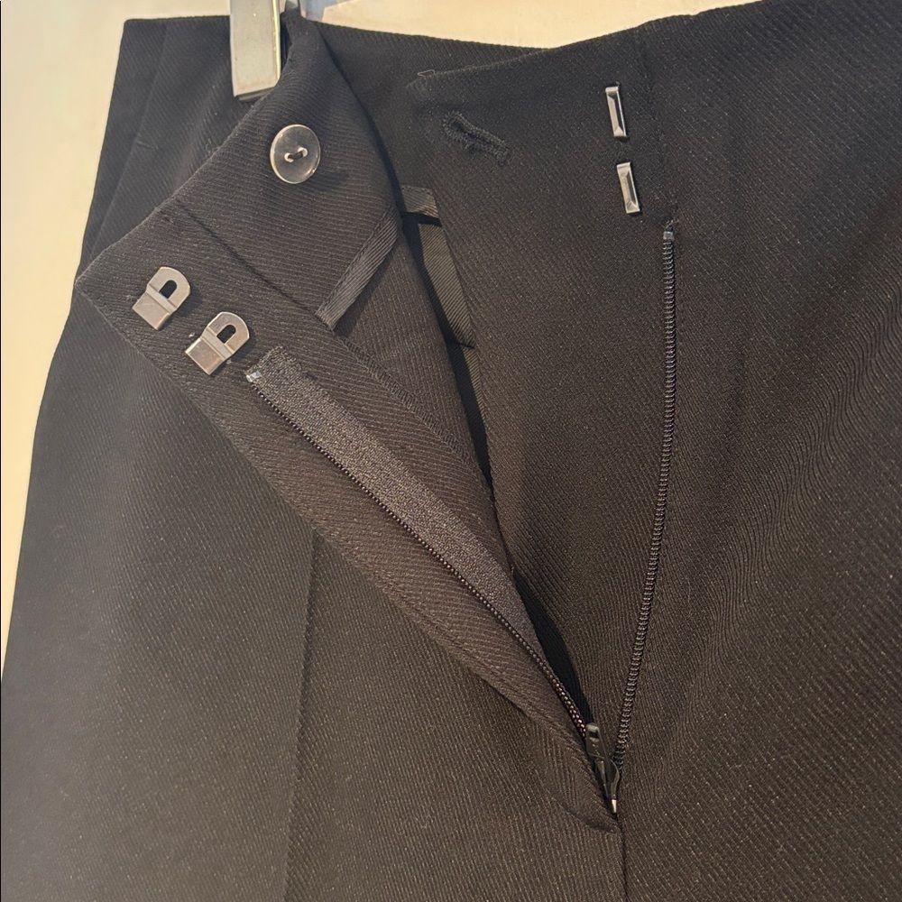 Aligne Kai Low-Rise Wide-Leg Trousers black US8 NWT - Picture 9 of 16